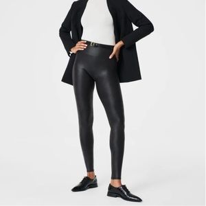 Spanx Faux Leather Leggings
